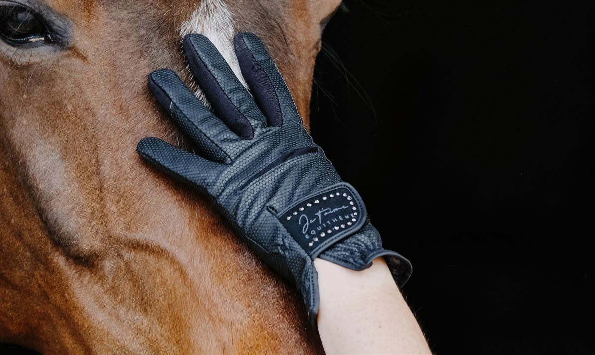 Gants Je t’aime EQUITHÈME - EK-Strass